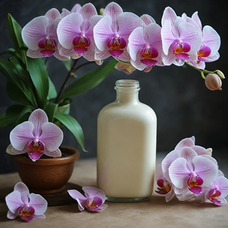 Découvrez l'élégance de la lotion orchidée impériale de Guerlain