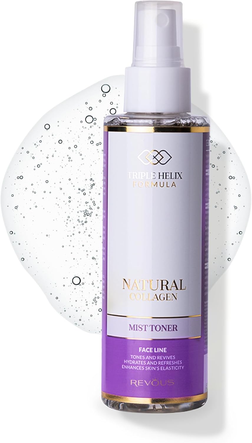 Brume tonifiante au collagène – Protection naturelle et hydratation de la peau