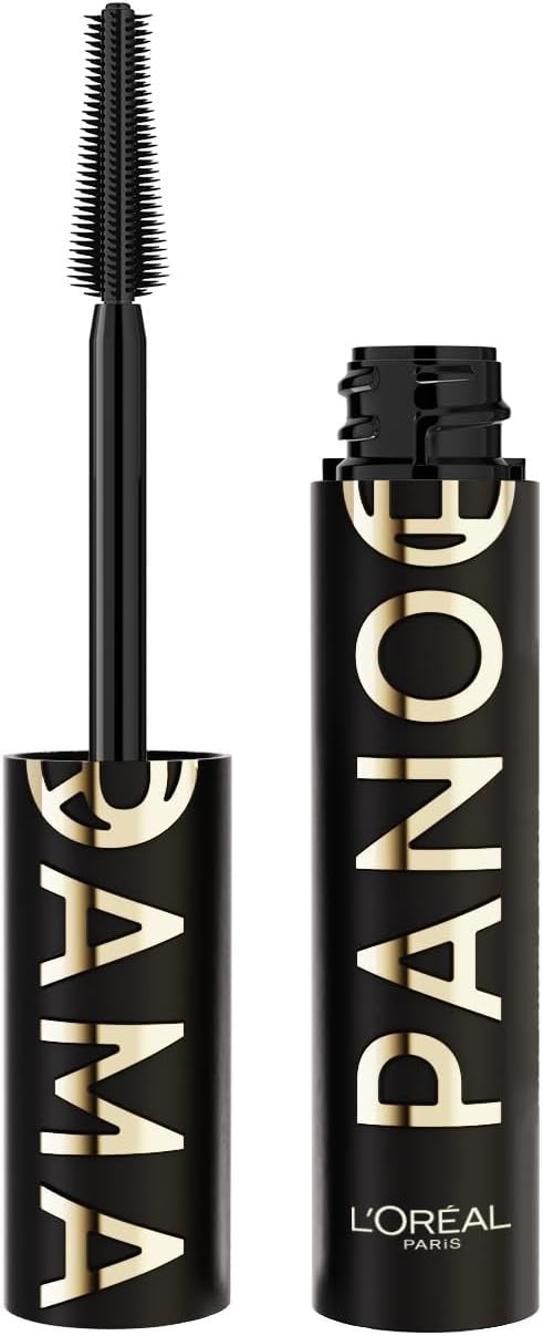 L'Oréal Paris - Mascara Volume Millions de Cils - Regard Panoramique & Cils Démultipliés - Formule Ultra-Flexible - Sans Paquets - Panorama - Teinte : All Night Black (Noir Intense)