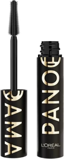 L'Oréal Paris - Mascara Volume Millions de Cils - Regard Panoramique & Cils Démultipliés - Formule Ultra-Flexible - Sans Paquets - Panorama - Teinte : All Night Black (Noir Intense)