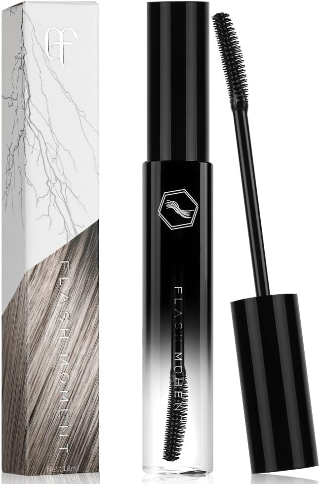 ALIIP Bâtons de Finition, Mascara pour Cheveux Cassés, 18ML Bâton Finition pour Cheveux, Hair Finishing Cream Stick, Transparent, Contrôler Les Frisottis, Non Grasses et Non Collantes, Noir 1PC Noir