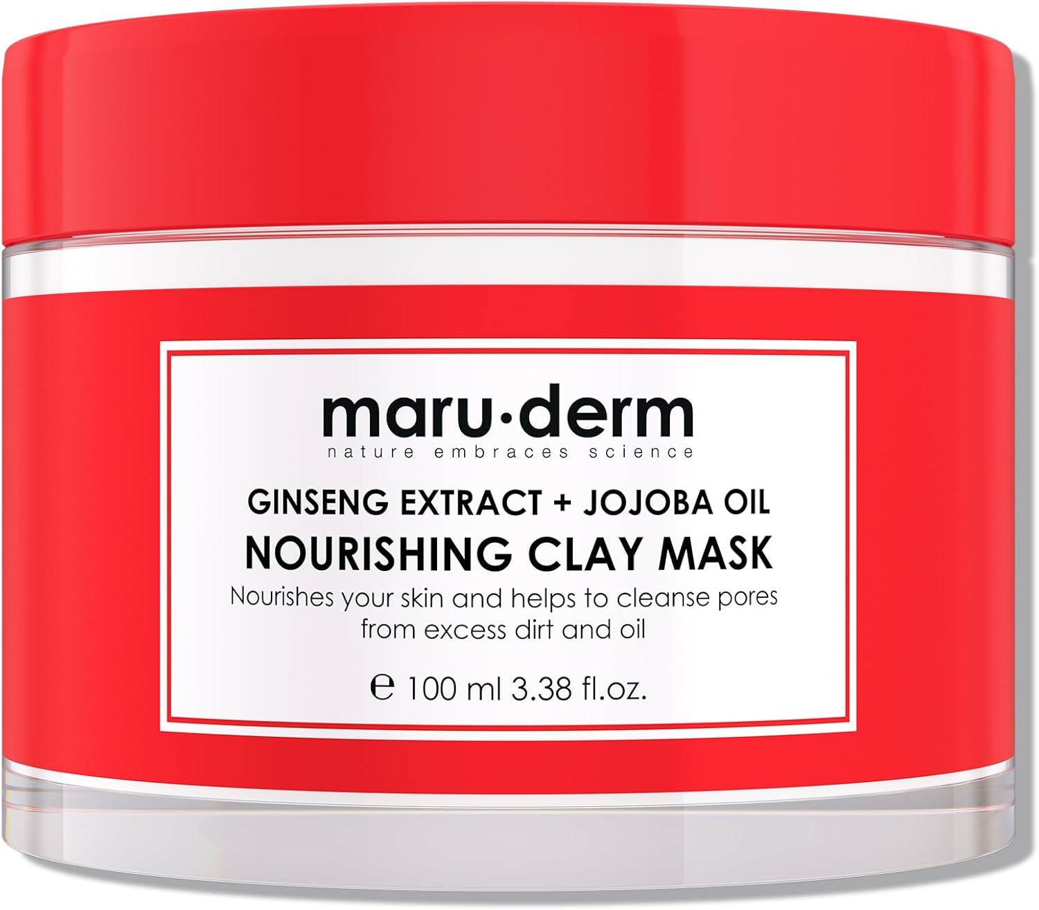 Masque Nourrissant – Hydratant & Revitalisant avec Extrait de Ginseng et Huile de Jojoba – Soin Visage Réparateur & Adoucissant – 100 ML