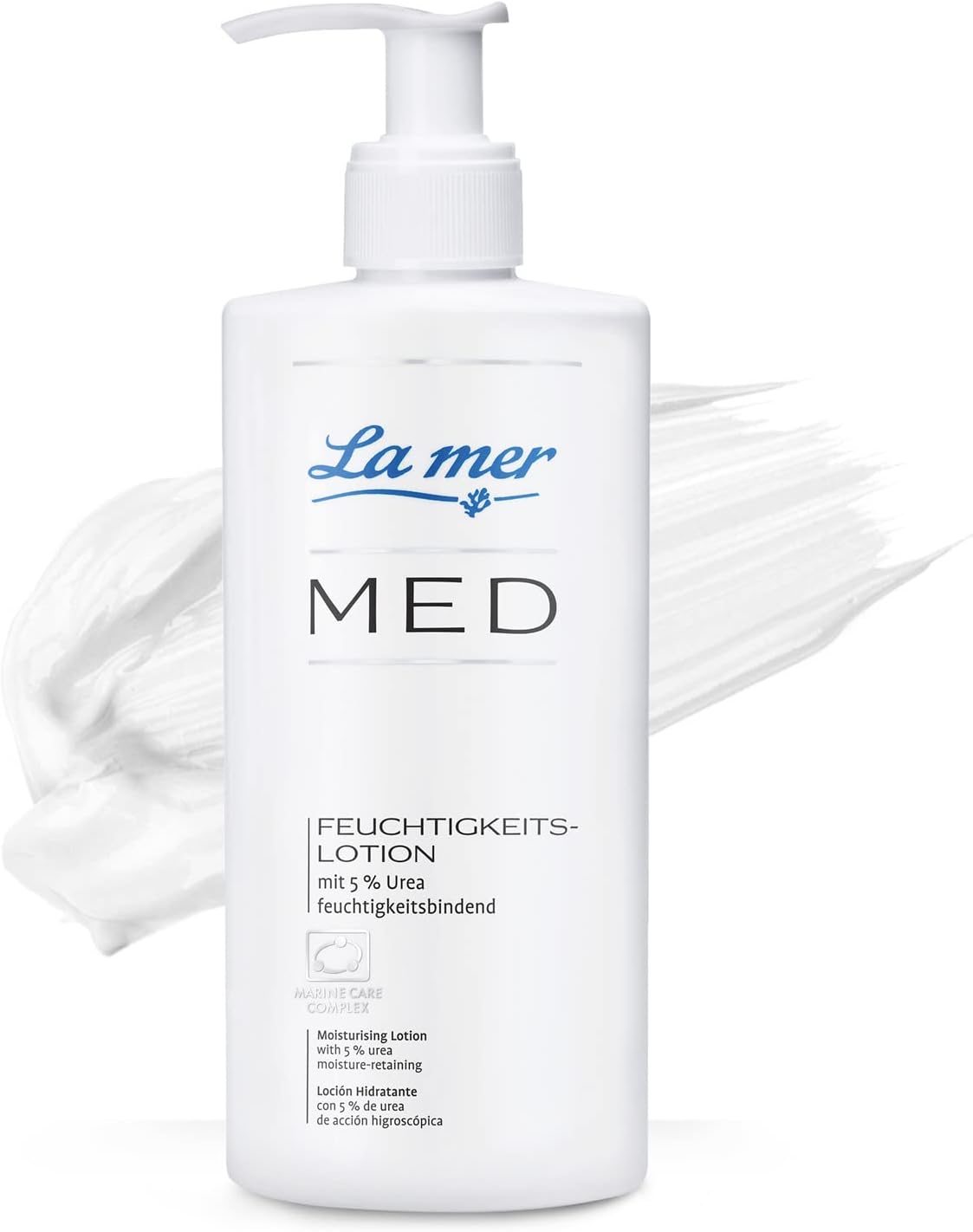 La mer MED Lotion hydratante pour le corps - Pour peaux sensibles et sèches - Réduit les rougeurs et les sensations de tension - Soin pénètre rapidement - 200 ml