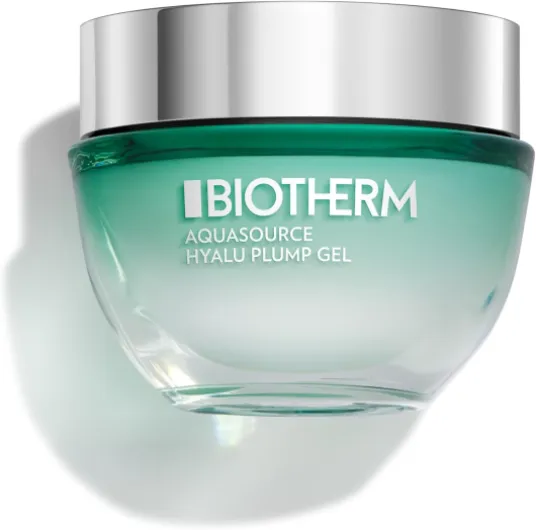 BIOTHERM - Aquasource Hyalu Plump Gel - Soin Hydratant Visage - Acide Hyaluronique - Peaux Repulpées - Tous Types de Peaux Gel Hydratant 50 ml