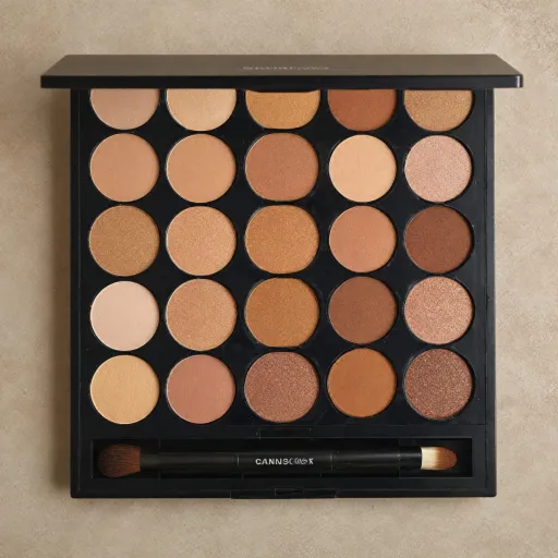 Palette Chanel Les Ors Chanel : l’élégance dorée au cœur du maquillage