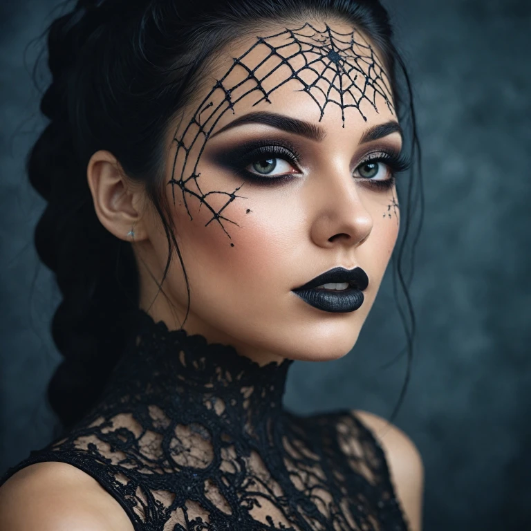 Le Charme Irr sistible Du Maquillage Noir Pour Halloween Le Charme Irr sistible Du Maquillage Noir Pour Halloween