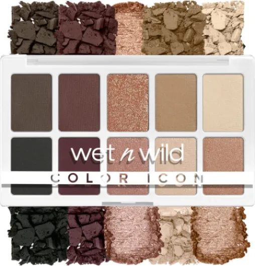 , Palette 10 Nuances Color Icon, Palette de Fards à Paupières, 10 Couleurs Richement Pigmentées pour un Maquillage Quotidien, Formule Longue Durée et Facile à Mélanger, Nude Awakening Nude Awakening New