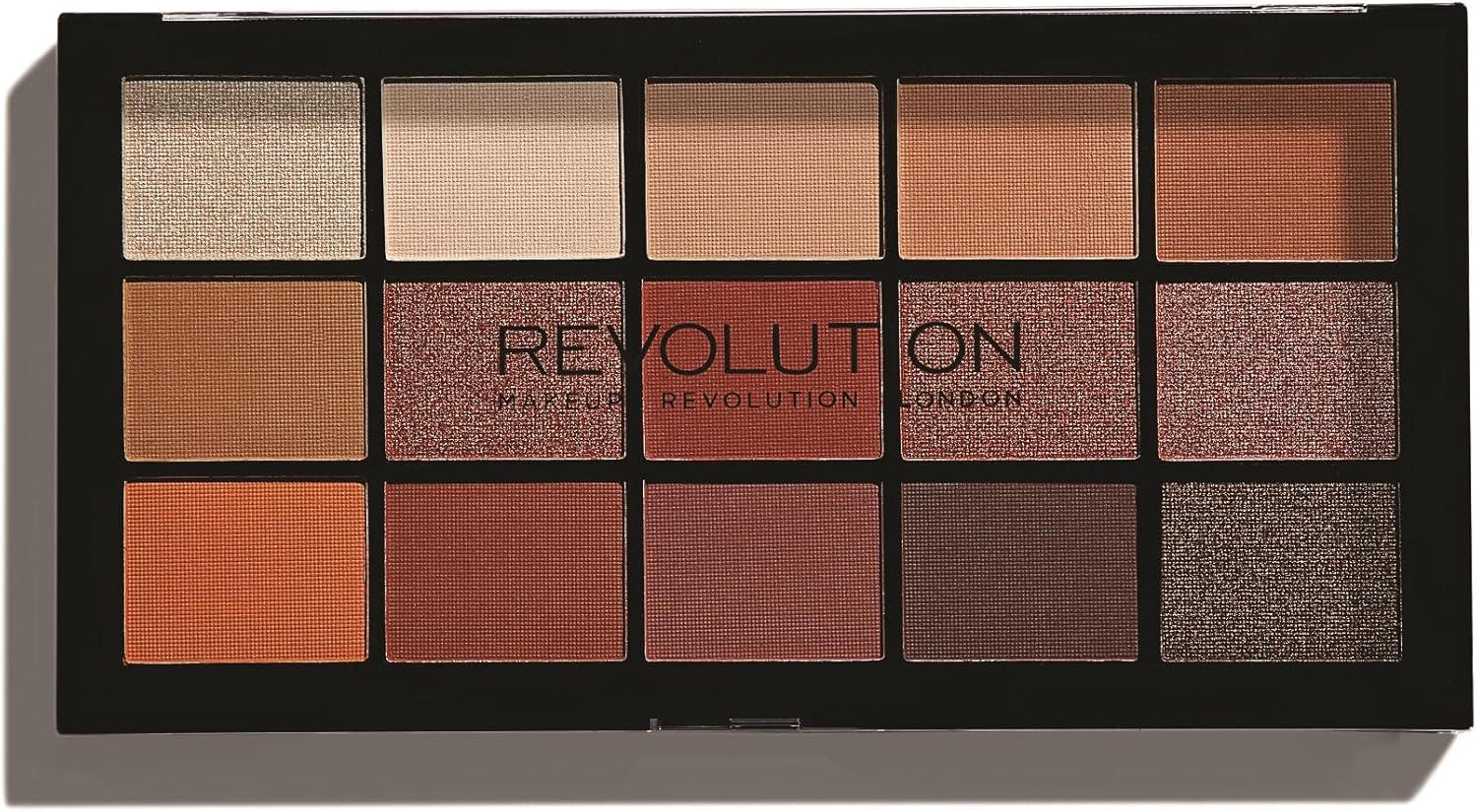 Makeup Revolution, Palette d'ombres à paupières Reloaded, Iconic Fever, 15 nuances, 16,5 g Iconic Fever 16.5 g (Lot de 1)
