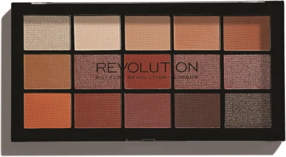 Makeup Revolution, Palette d'ombres à paupières Reloaded, Iconic Fever, 15 nuances, 16,5 g Iconic Fever 16.5 g (Lot de 1)