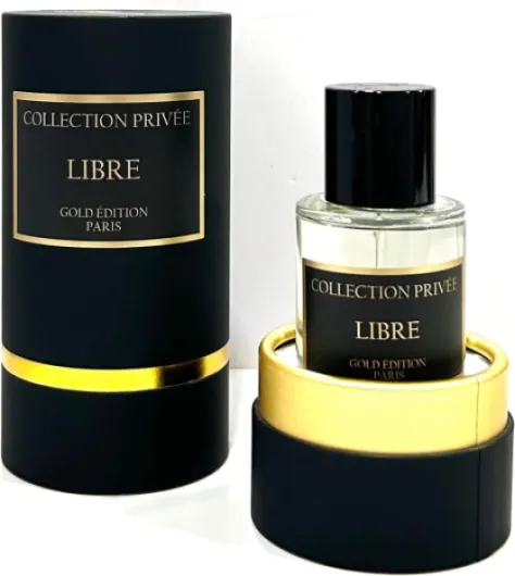Parfum LIBRE Collection Privée Nouvelle Edition (Gold Edition), Idée Cadeau, un parfum longue durée et unisexe de 50 ml, fabriqué en France (LIBRE)