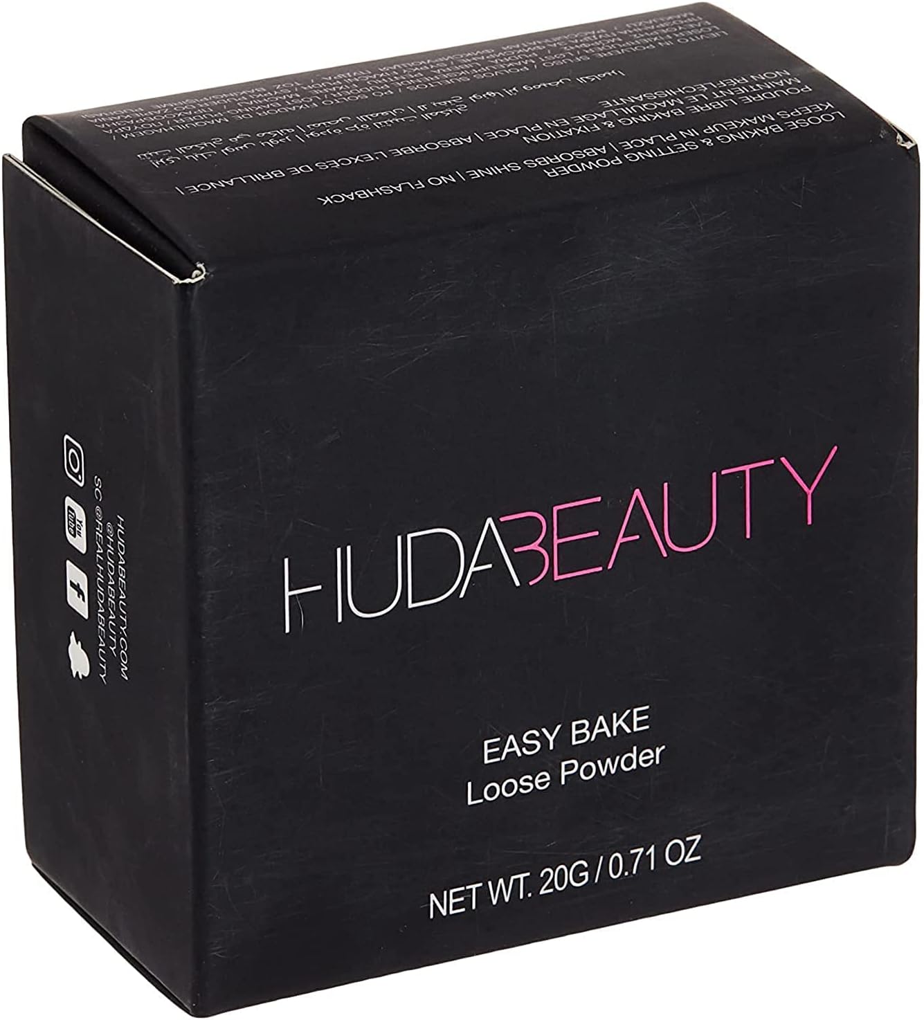 HUDA BEAUTY Easy Bake Loose Baking & Setting Powder Cupcake Rose 4.5 g (Lot de 1)