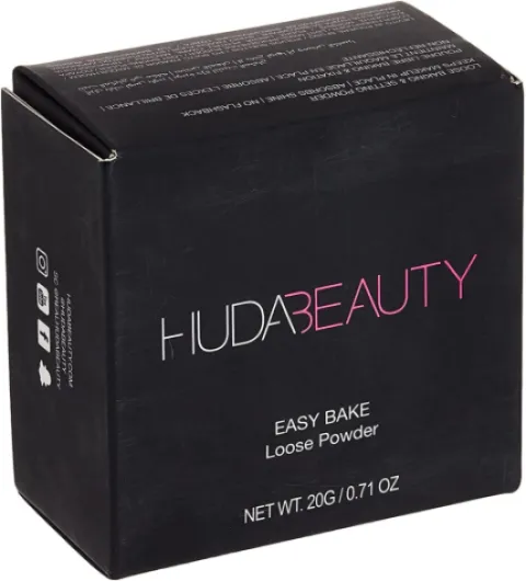 HUDA BEAUTY Easy Bake Loose Baking & Setting Powder Cupcake Rose 4.5 g (Lot de 1)