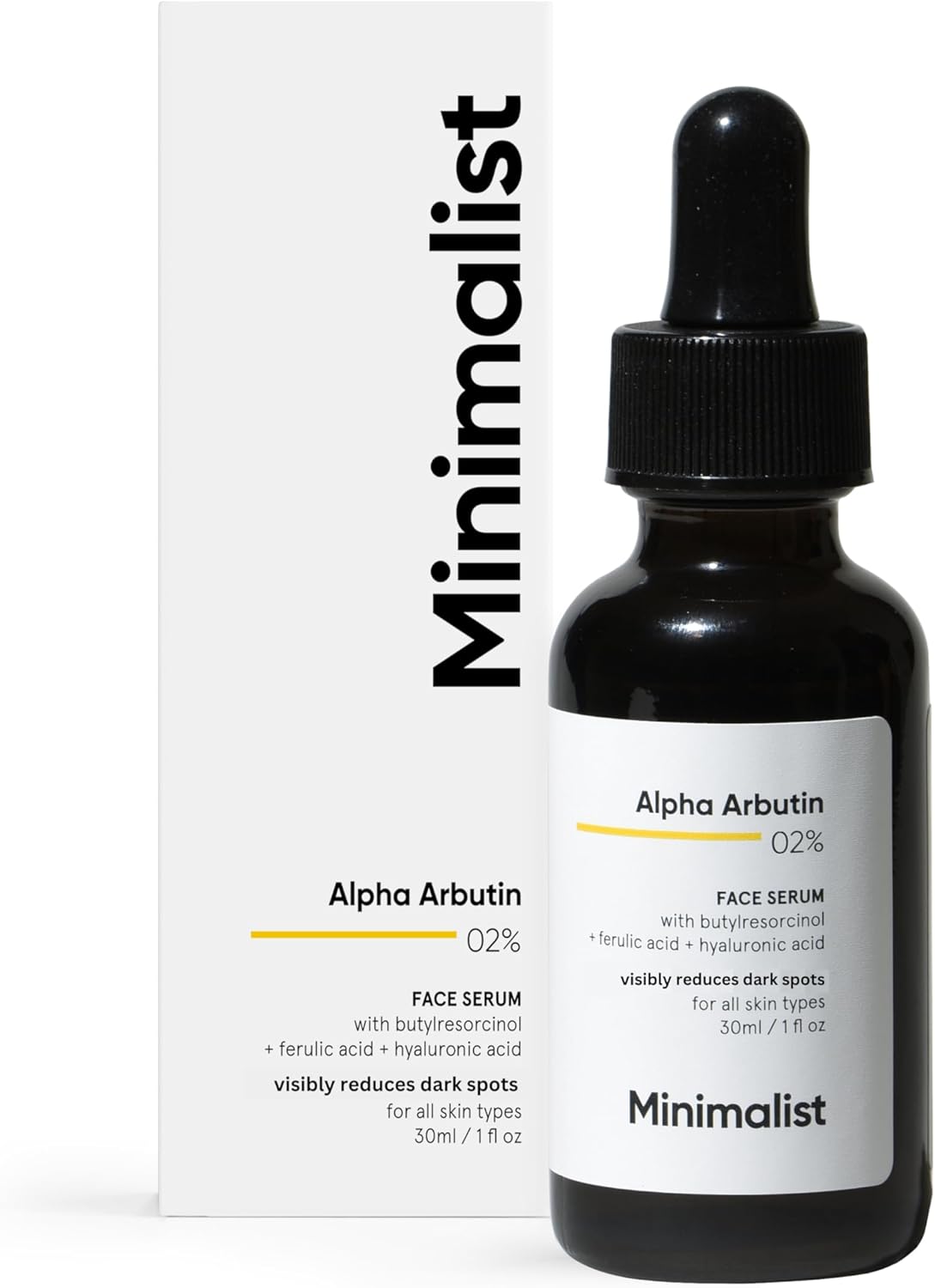 2% de sérum alpha-arbutine pour éliminer les taches pigmentaires - transparent, 30 ml (1 paquet)