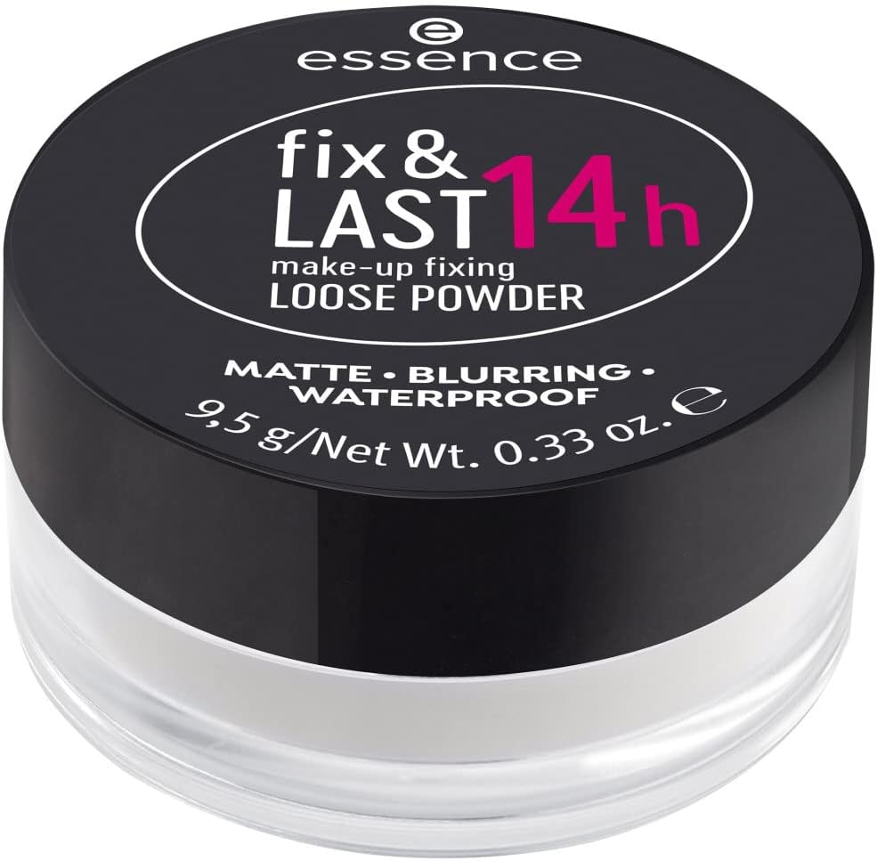 Cosmetics fix et LAST 14h make-up fixing LOOSE POWDER poudre libre, longue durée, fixant, contrôle du sébum - contrôle de la brillance, mat (9.5g) 9.5 g (Lot de 1)