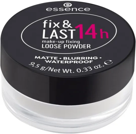 Cosmetics fix et LAST 14h make-up fixing LOOSE POWDER poudre libre, longue durée, fixant, contrôle du sébum - contrôle de la brillance, mat (9.5g) 9.5 g (Lot de 1)