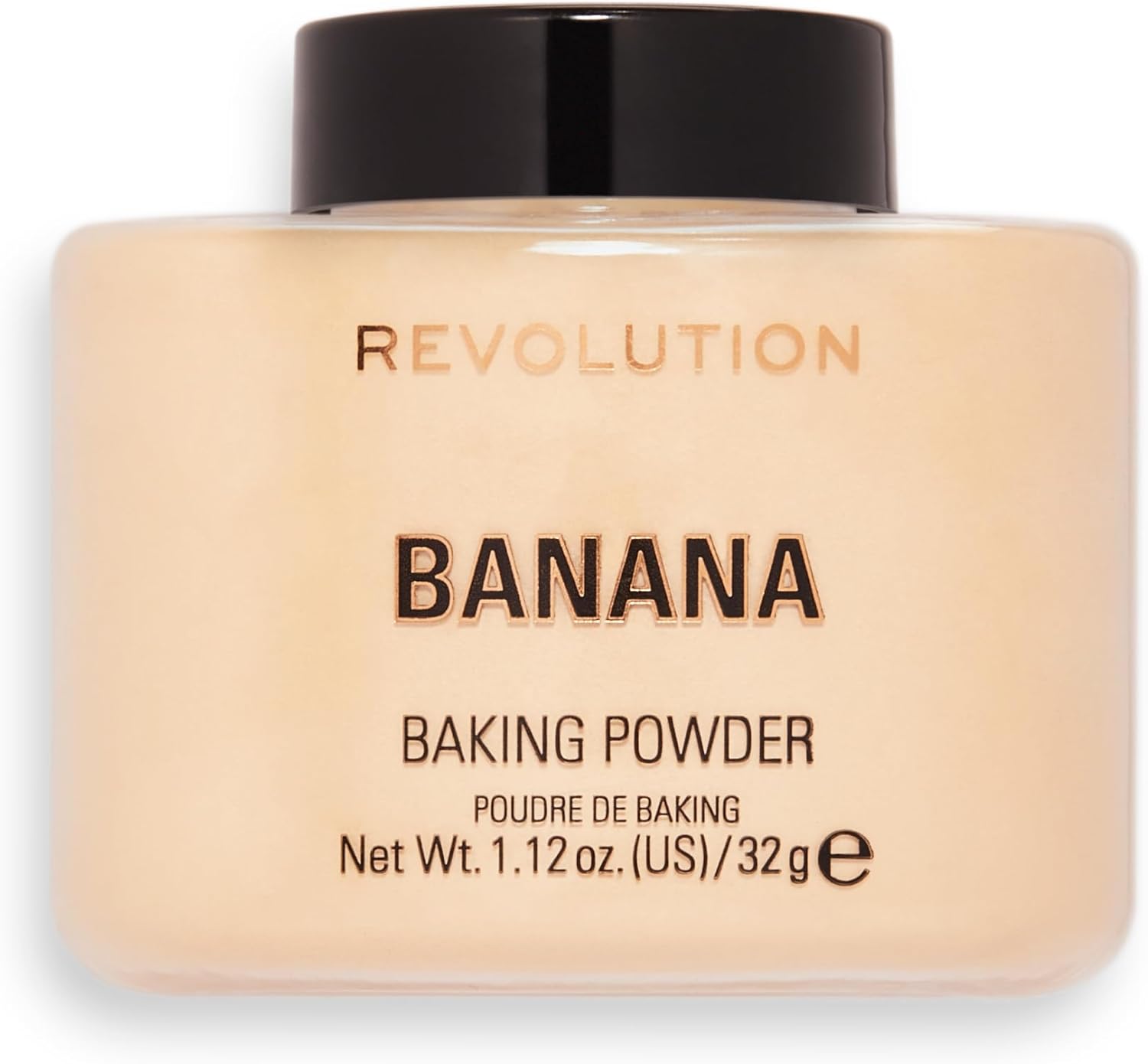 Makeup Revolution, Loose Baking Powder, Poudre, Banana, 32g Jaune