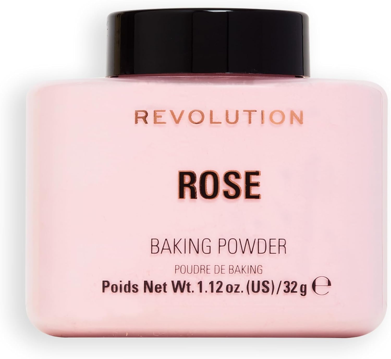 , Loose Baking Powder, Prolongs Makeup Wear, Brightening Setting Powder, For All Skin Tones, Rose, 32g
