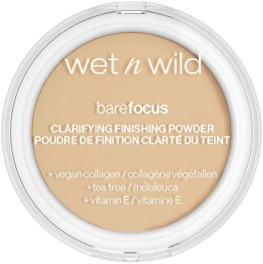 Bare Focus CLARIFYING FINISHING POWDER Light/Medium Makeup Finishing Powder Light-Medium