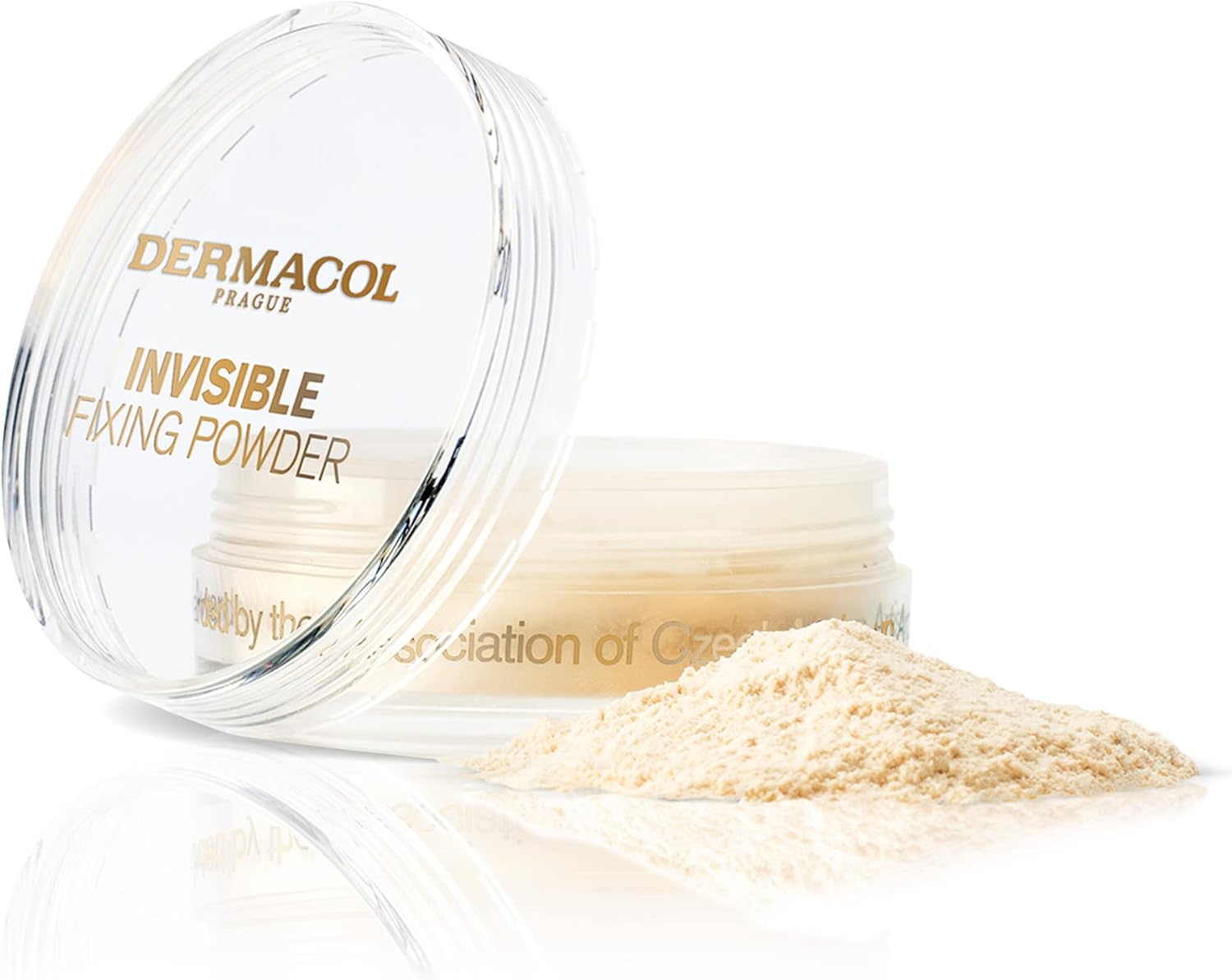 Poudre fixante invisible pour le visage, Poudre translucide et résistante au toucher, poudre libre pour le maquillage, poudre mate sans frangibilité avec houppette, légère, 13,5 g (Light) Light 13.5 g (Lot de 1)