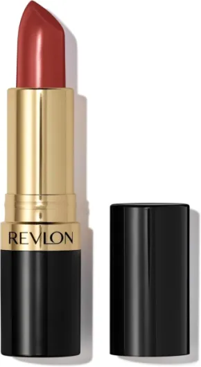 Rouge à lèvres Super Lustrous, Formule crémeuse pour des lèvres douces et pulpeuses, Sensation d'hydratation, 535 Rum Raisin, 4,2g rose bonbon