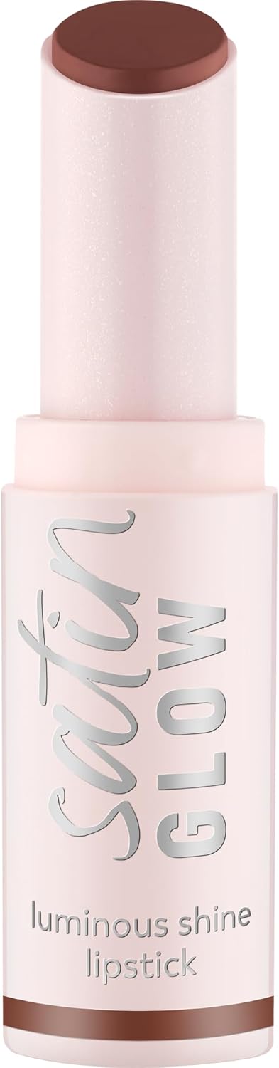 Cosmetics Satin Glow Luminous Shine Lipstick Rouge à Lèvres, Luminescent, Intense en Couleurs (3.5g) Deja-brew