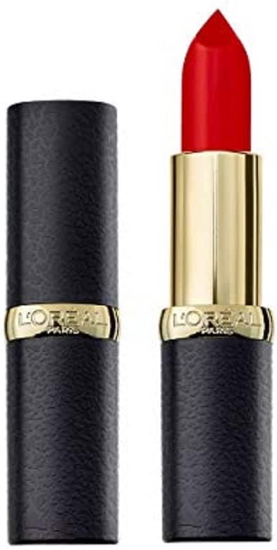 L'OREAL PARIS Color Riche Mat Rouge à Lèvres 344 Retro Red 1 Unité Rouge "rouge, Retro Red (344)"