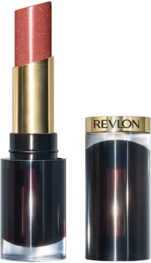 , Rouge à lèvres Super Lustrous Glass Shine, haute brillance, formule crémeuse et hydratante, infusée en acide hyaluronique, aloe vera et quartz rose 020 Nude Illuminator, 3.1g Nude Illuminator (020)