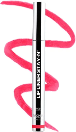 Lip Liner STAY-N Peel Off Lip Stain — Rouge à Lèvres Qui Se Décolle, Longue Tenue Mate, Encre à Lèvres Sans Transfert Enrichie en Acide Hyaluronique & Vitamine E (leftonRED) leftonRED 3.5 ml (Lot de 1)
