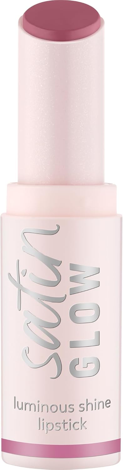Cosmetics Satin Glow Luminous Shine Lipstick Rouge à Lèvres, Luminescent, Intense en Couleurs (3.5g) Let´s Get Mauvin
