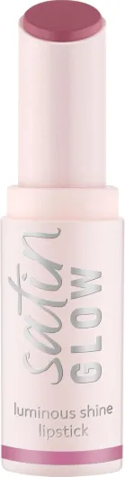 Cosmetics Satin Glow Luminous Shine Lipstick Rouge à Lèvres, Luminescent, Intense en Couleurs (3.5g) Let´s Get Mauvin