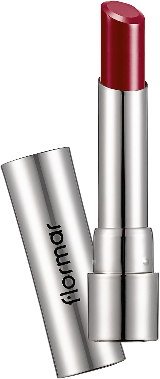 Flormar Sheer Up Lipstick – Rouge a Levre longue tenue hydratant et brillant – Maquillage lèvres naturel au fini lumineux – Rouge à lèvres pour usage quotidien et événements, 015 Go For Bordeaux
