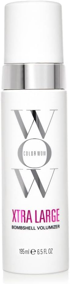 Color Wow Mousse Coiffante et Volumisante Xtra large 195ml - Texturisant et Protecteur de Chaleur pour Cheveux - Idéal pour Cheveux Fins et sans Volume 195 ml (Lot de 1)