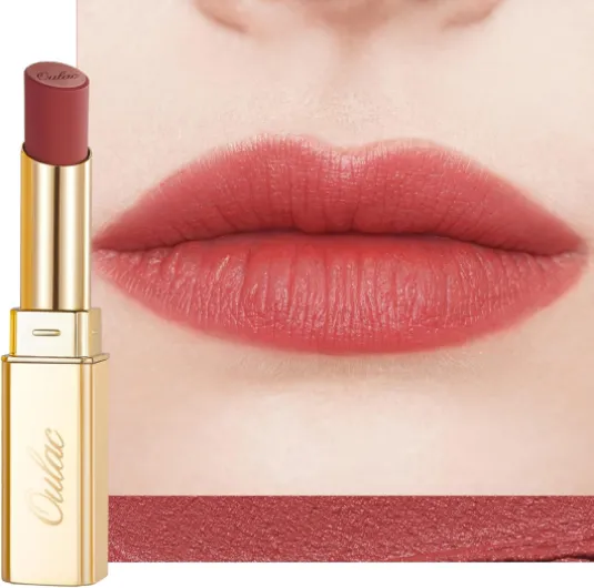 Rouge a Levre Mat Femme–Rouge à Lèvres Couleur Intense Waterproof & Sans Transfert, Haute Pigmentation, Fini Mat Doux, Texture Légère & Confortable, Hydratant, Maquillage Lèvres Végan RM01 RM01 Roselle
