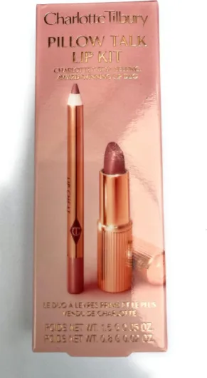 Charlotte Tilbury Pillow Talk Lip Kit Rouge à lèvres Matte Revolution 1,5 g Lip Cheat Liner 0,8 g