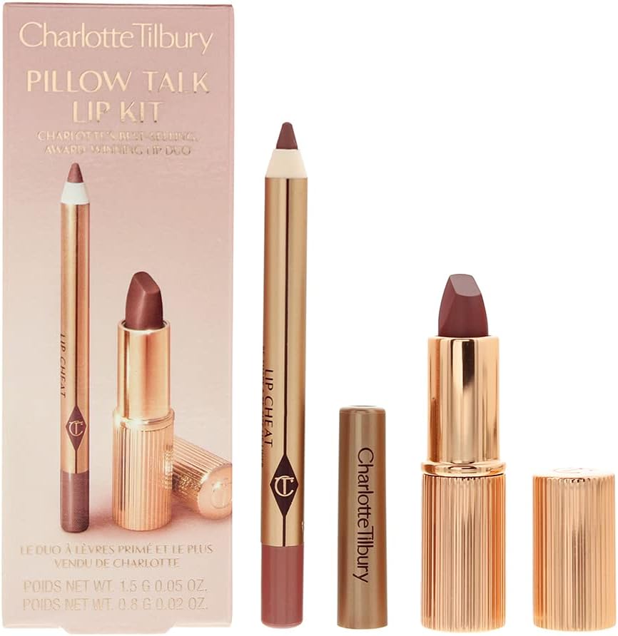 Charlotte Tilbury Pillow Talk Lip Kit 0.8g Lip Liner + 1.5g Lipstick