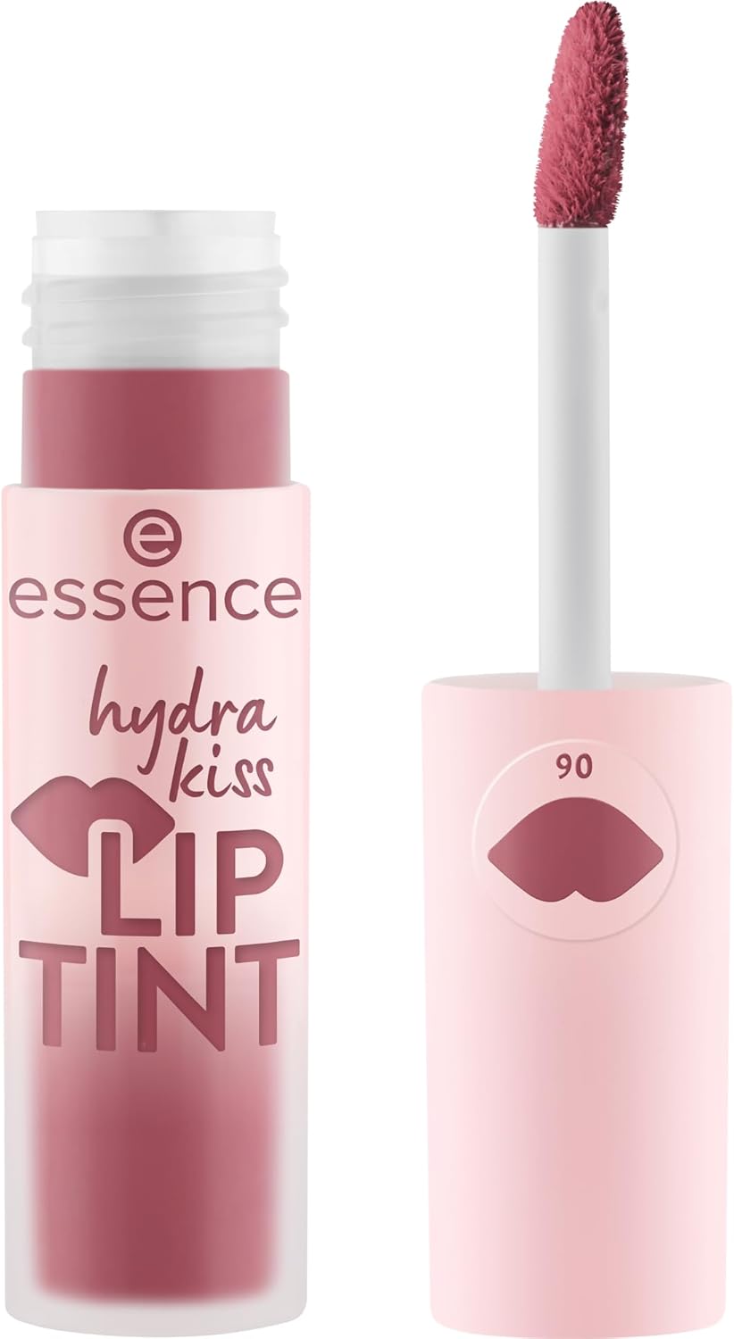 Cosmetics Hydra Kiss Lip Tint encre à Lèvres, Longue Durée, Effet Colorant, Naturel, Brillant (4ml) Berry Crush