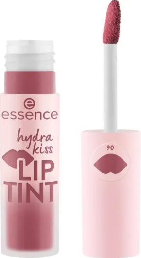 Cosmetics Hydra Kiss Lip Tint encre à Lèvres, Longue Durée, Effet Colorant, Naturel, Brillant (4ml) Berry Crush