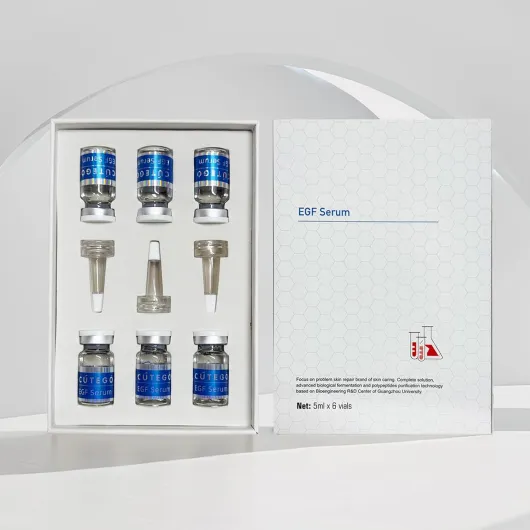 EGF Sérum facial pour réparation d'urgence de la peau, peptide bioactif avancé pour la récupération de la peau de premiers secours, ridules, soins cliniques de beauté et utilisation à domicile