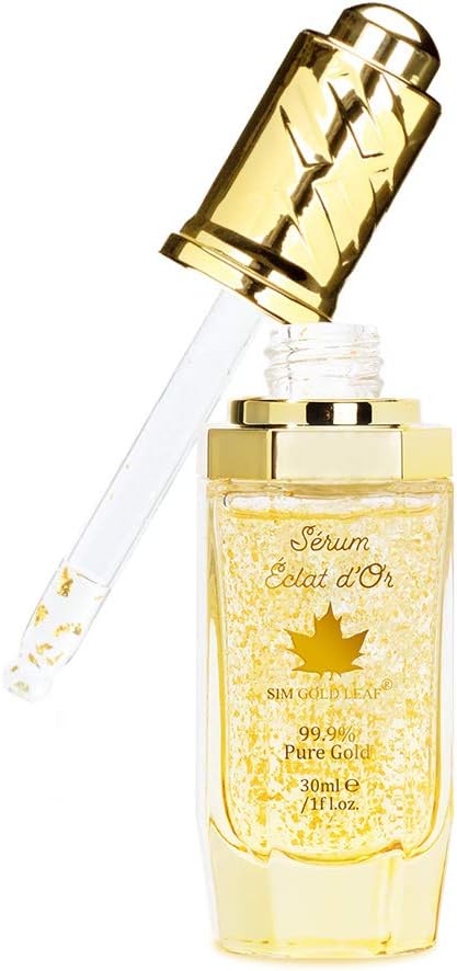 Sérum éclat d'or Hydratant Anti-rides Anti-âge (30, Sans parfum)