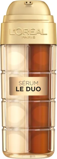 L'Oréal Paris - Age Perfect Sérum Anti-Âge 2 en 1 Le Duo - Formule Booster de Collagène - Vitamines B3 et Cg - Age Perfect - Contenance : 30 ml Sérum Le Duo