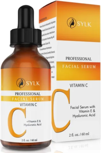 Vitamine C Sérum Visage pour Microneedling + Acide Hyaluronique & Vitamine E - Soin Visage et Contour des Yeux - Anti Cerne, Anti Ride, Anti Tache & Anti Age - 60 ml 60 ml (Lot de 1)