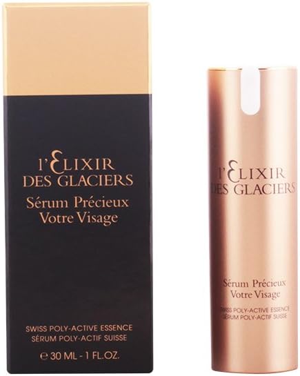 Elixir Des Glaciers Serum Precieux Votre Visage - Swiss Poly-Active Essence (New Packing) - 30ml/1oz