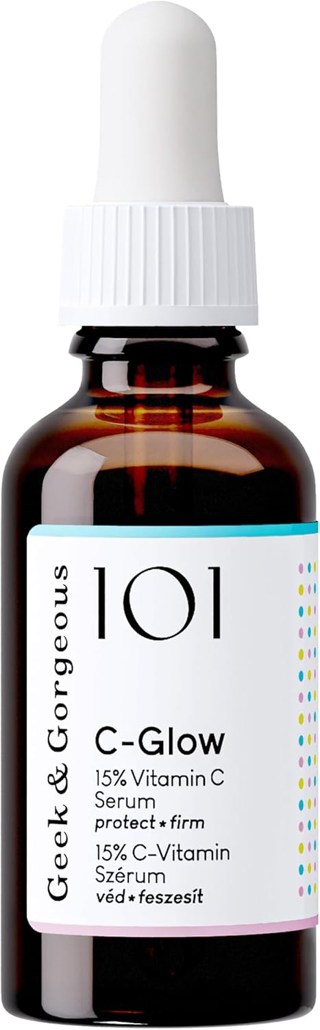 Geek & Gorgeous 101 C-Glow - Sérum à 15 % de vitamine C, 30ml 30 ml (Lot de 1)