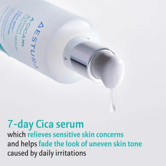 A-CICA 365 Sérum visage apaisant imperfections Sérum niacinamide pour peaux sèches et sensibles Atténuation des rougeurs dues à l'acné Minimisation des imperfections 40ml Serum