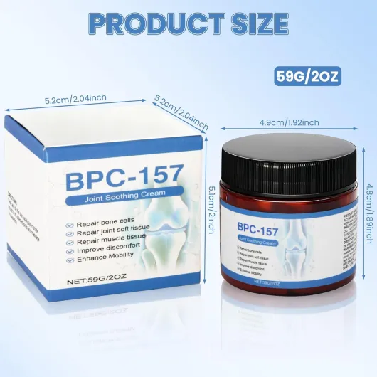 Picdo BPC-157 Crème de guérison pour les articulations, crème de confort professionnelle pour les articulations, naturellement pénètre rapidement, pour les zones du corps sollicitées, genoux