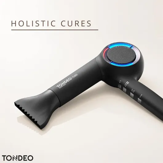 TONDEO Sèche-cheveux haut de gamme HOLISTIC CURES - Sèche-cheveux professionnel - Technologie innovante de soin et de séchage