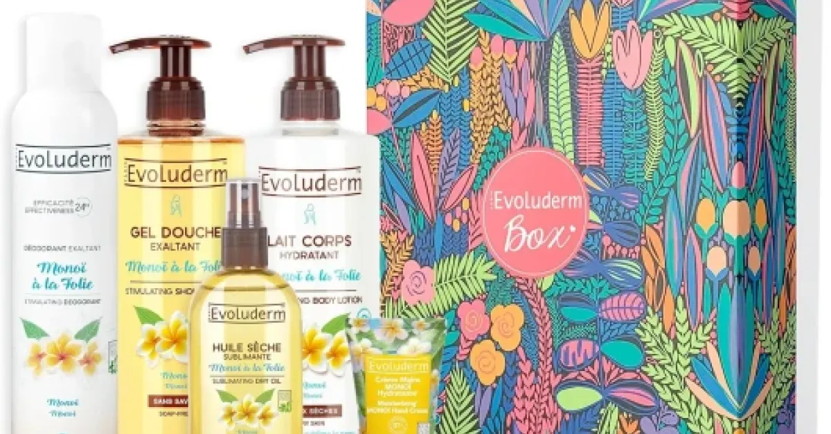 Test Coffret Evoluderm Monoï de Tahiti : un cadeau simple, qui sent bon et fait le job