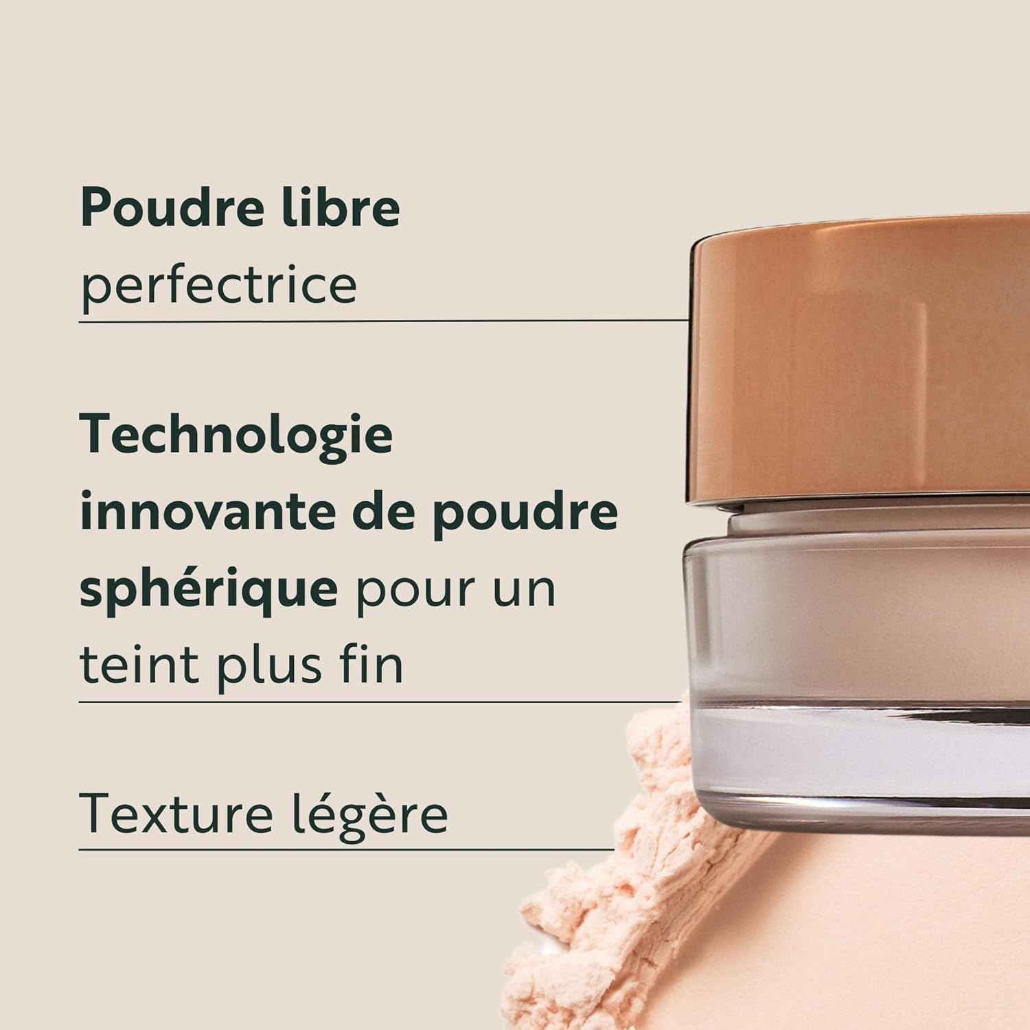 M - Asam Magic Finish Setting Powder Final Touch Bare Skin (15g) - Poudre Libre Fixatrice Perfectionnante Pour Un Maquillage Parfait, Avec Acide Hyaluronique, Make Up à la Texture Légère