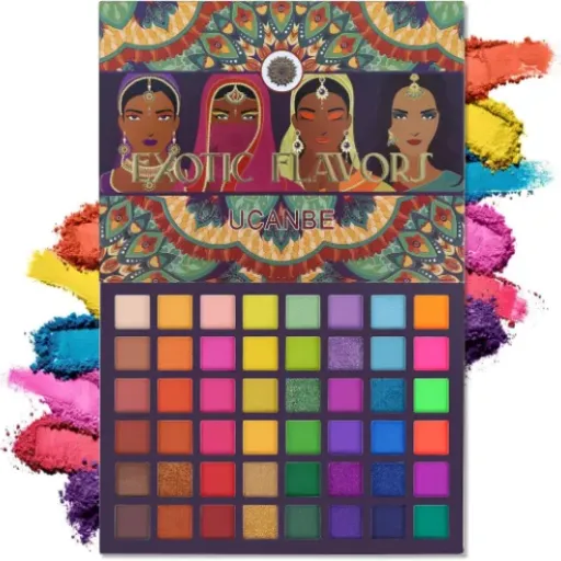 Test Beauty Glazed Flavors 48 couleurs : une grosse palette pas chère qui fait le job