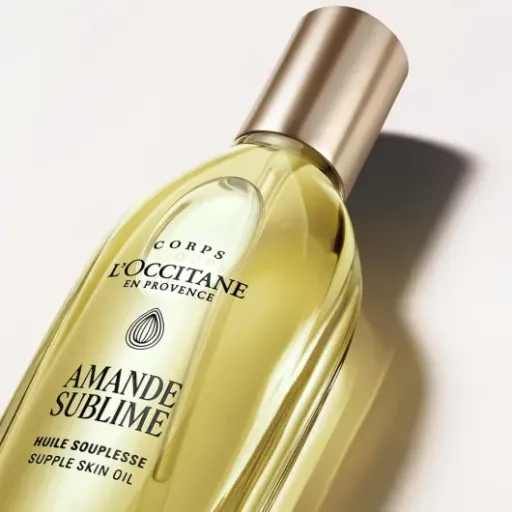 Test L'OCCITANE Huile Souplesse Amande Sublime : l’huile corps qui mise tout sur le plaisir d’utilisation